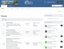 Tablet Screenshot of forum.karawaning.pl